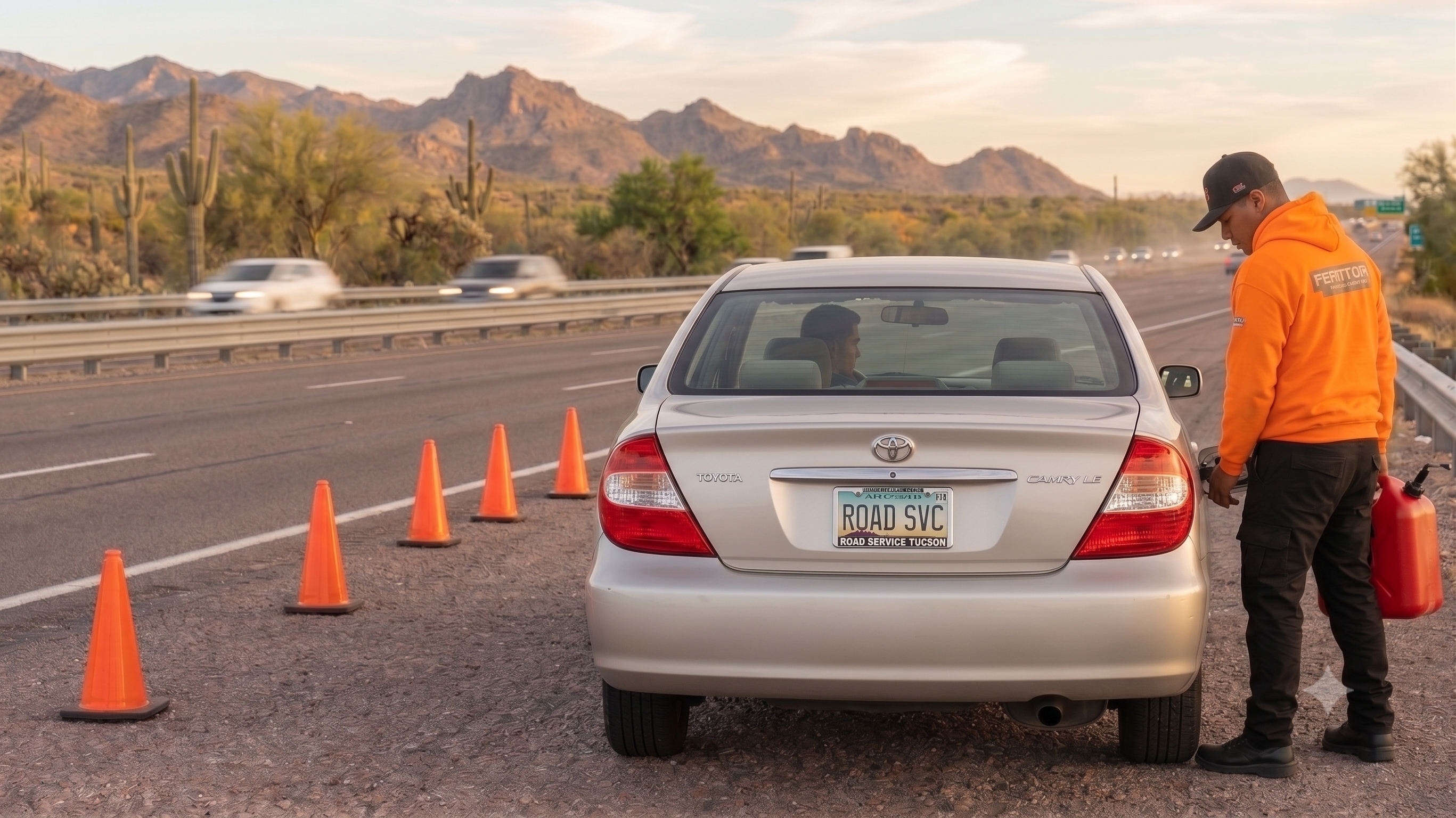 Fast highway fuel rescue Tucson
